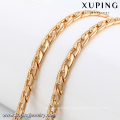 43280 -Xuping Gold plated long 18k jwelleries necklace